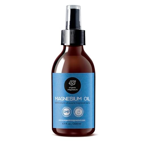 Spray Ultra Pur d’huile de magnésium de magnésium organique | Huile de Zechstein pure 100% naturelle | Idéal pour sport & massage | 200ml