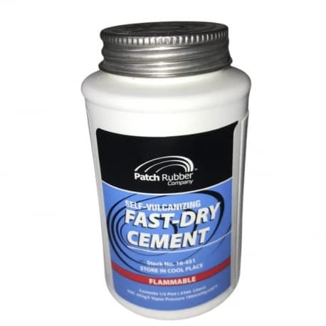 PATCH RUBBER - Solution Vulcanisante Pneu 235Ml + Pinceau