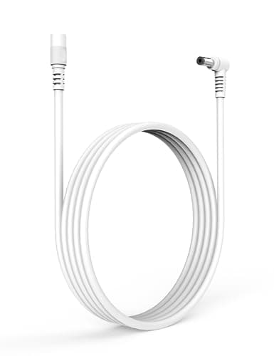 Câble d'Extension DC Tonton 2M, Adaptateur d'alimentation 5,5mm x 2,1mm, Câble d'Extension DC 5V~24V, Prise 5521 vers Connecteur pour Caméra de Surveillance, Caméra IP, DVR, Bande LED Blanc 2M