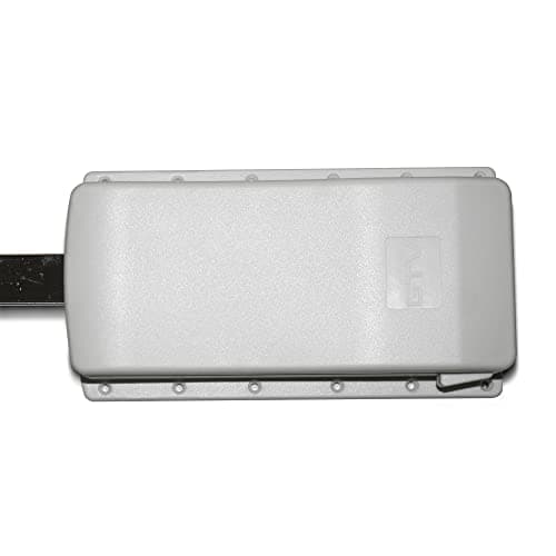 DOJA Barcelona | Penderie Escamotable | Portant a Vetement Blanc | Largeur 875*1200mm | H 875mm | Charge 8 kg | Barre de Penderie Acier, Plastique | pour Armoire de Rangement, Dressing Chambre Adulte