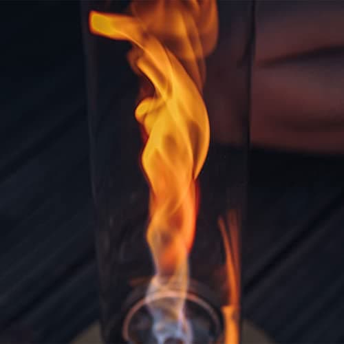 höfats - Bioéthanol Gel Organique, Gel Combustible - 6X Bouteilles à 1000 ML - Accessoire pour recharger Spin 90/120 feu de Table, sans Odeur ni fumée
