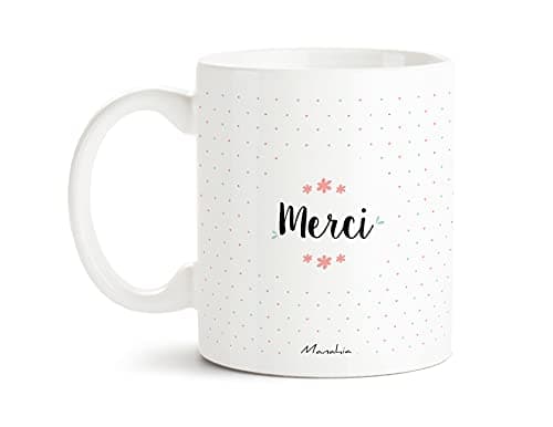 Manahia Mug Cadeau Nounou - Je t'adore à l'infini - Avec Boite Kraft - 330 mL Céramique - Imprimé en France - Tasse Nounou - Cadeau Noël, Anniversaire - Merci Nounou