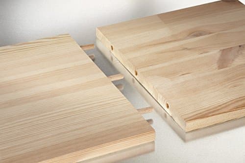 kwb Guide pour chevilles, set complet comprenant une mèche à bois CV et des chevilles à bois, aide au perçage universelle pour les perçages droits de Ø 3 3.3, 4 4.2, 5 6 6.8, 8 10 12 mm