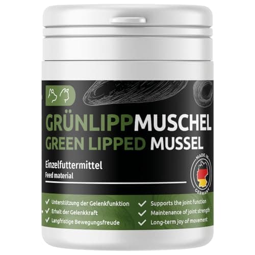 GreenPet Poudre de Vert Lipp Coquillage 100 g, Articulations, Joint, Mouvement pour Chiens et Chats