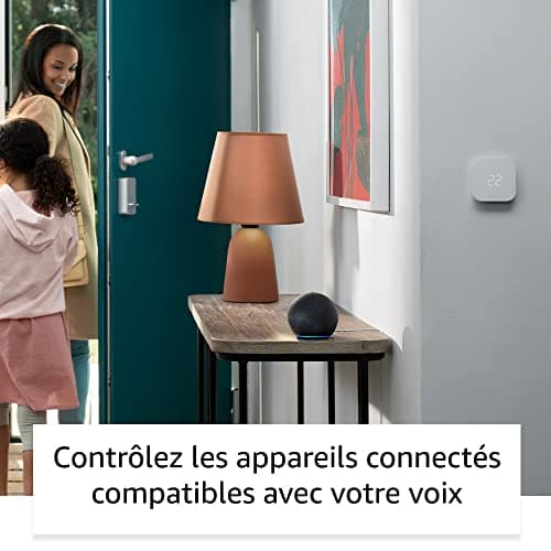 Echo Dot (Nouvelle génération) | Enceinte connectée Bluetooth et Wi-Fi au son puissant encore plus imposant, avec Alexa | Blanc
