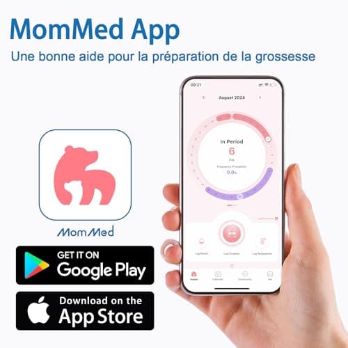 Test de Grossesse MomMed (HCG20), 20 Test de Grossesse avec 25 Gobelets d'Urine, Résultats Rapides et Précis de 25 mUI/ml, Tests de Grossesse Précoce à Domicile