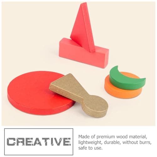 Vaguelly 1 Jeu Aides pédagogiques Montessori Jouets pour Enfants Puzzle de Symboles de Grammaire Les Jouets d'enfants scie sauteuse Puzzle de Symboles de syntaxe façonner Un Jouet cognitif