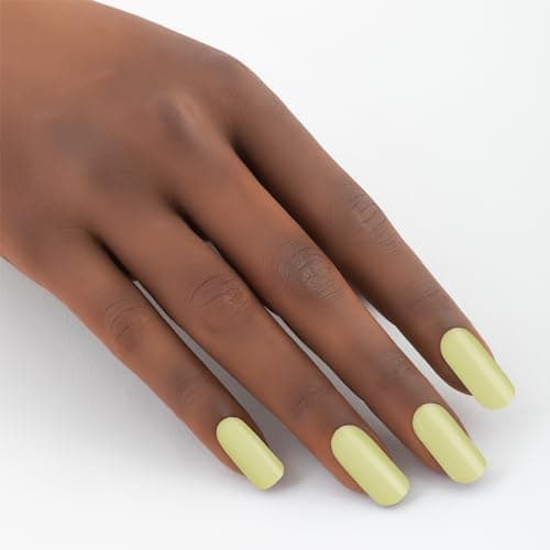 Andreia Vernis Halal - Vernis à Ongles Végétalien Brillant, Perméable & Respirant Conforme aux Exigences Halal - Haute Qualité - Couleur B4 Vert pastel - 10.5ml