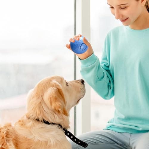 Balle pour chien – Jouet interactif coloré pour chien, jouet interactif pour chien, balle pour chien, balles de tennis pour chiens, extérieur, maison, grand chien