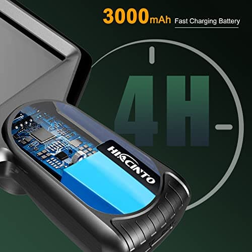 Caméra Endoscopique Canalisation 10m, HIACINTO Endoscope Industriel à 3 lentilles 1080P, Caméra d'inspection IPS 5" avec 10 LED Réglables, Caméra Etanche IP68, Conduits HVAC (Câble Détachable)