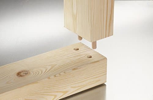 kwb Guide pour chevilles, set complet comprenant une mèche à bois CV et des chevilles à bois, aide au perçage universelle pour les perçages droits de Ø 3 3.3, 4 4.2, 5 6 6.8, 8 10 12 mm