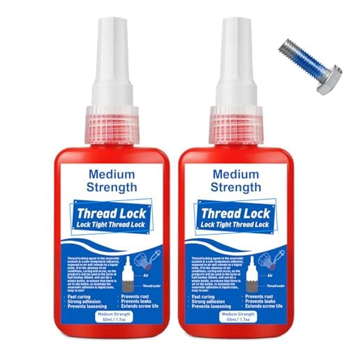 LAMXIN Frein Filet Fort 100ml, Intensité Moyenne Frein Filet Antirouille et Anti-Lâche, Frein Filet Bleu pour Combler Les Espaces Et Serrer Les Boulons, écrous