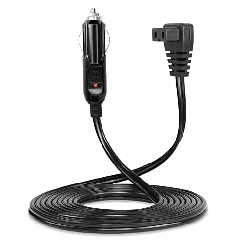 PNGKNYOCN 12V câble d'alimentation du réfrigérateur de Voiture, câble de Remplacement du Briquet à cigares de Voiture à la Prise du réfrigérateur pour Le réfrigérateur de Voiture Portable (3M/10ft)