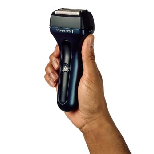 Remington Rasoir à grille électrique F7 (3 grilles flexibles de rasage pour poils longs et courts, rasage rapide et doux, humide et sec, 100% étanche, tondeuse précision, batterie lithium) F7000