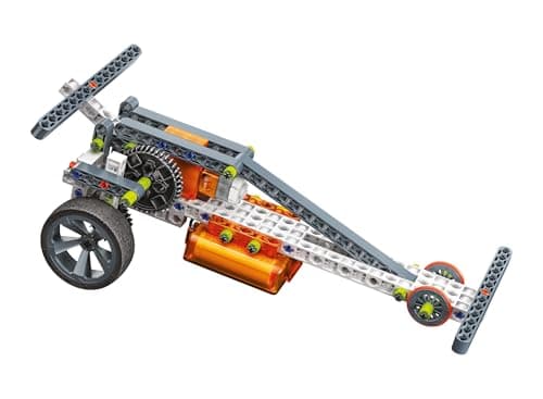 Clementoni - Coffret de Construction pour Enfant 8 Ans - Véhicules et Machines - 250 pièces - 50 constructions de difficulté Variable - Jeux Éducatif pour Enfant - Fabriqué en Italie