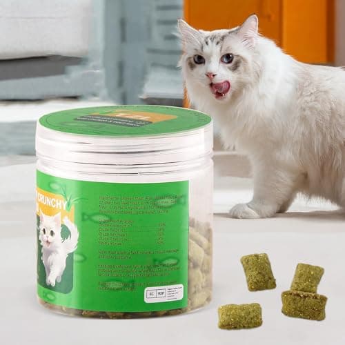 TZL Friandises Croustillantes et Douces, Friandises pour Chats au Goût de Poulet, Entièrement Naturelles et sans Danger pour Les Chats (100g)