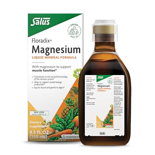 Salus Magnésium - Complément Alimentaire Liquide Enrichi en Magnésium - Propriétés Anti-Fatigue, Aide Fonctionnement du Système Nerveux - S'assimile Facilement Grâce sa Forme Liquide - 250 g