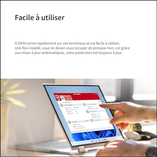 G DATA Total Security 2024 | 3 appareils | 1 an | Antivirus | Gestionnaire de mots de passe | PC/Mac/Android/iOS | mises à jour futures incluses | Made in Germany | Code d'activation par email