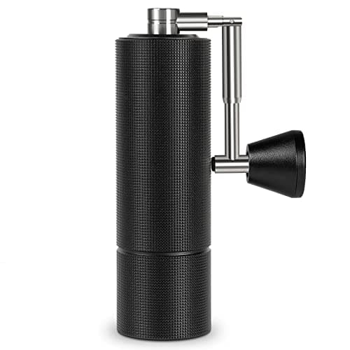 TIMEMORE Chestnut C3 MAX PRO Moulin à Café Manuel avec Poignée Pliable, Bavure conique en Acier Inoxydable, Réglage Interne Ajustable, Moulin à Café Manuel pour Espresso Café à Filtre - Noir
