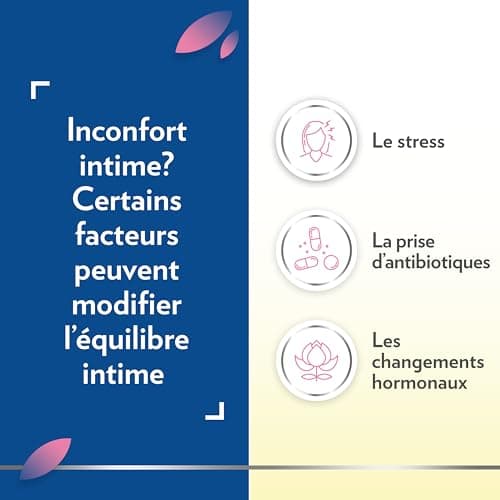 Hydralin IntimiFlor - Complément alimentaire - Un programme de 30 jours pour le confort intime féminin - 30 comprimés - Fabriqué en France