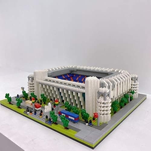 CIJINAY Royal Stade de Football Kit de Construction Architecture Jeux Construction Modèle Architectural, 4575 Technique Architecture Blocs de Construction Enfant Adulte Collection Jouet (065)