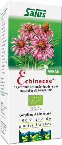 Salus – Échinacée BIO – Complément Alimentaire à Base de Echinacée BIO – Contribue à Stimuler le Défenses Immunitaires et les Voies Respiratoires – Végan – 200 ml