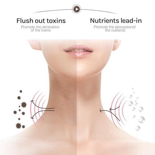 Ms.W Appareil Anti Rides Visage, Beauté Appareils Lifting Massage Visage, Soin Anti-âge de Peau Appareil, Tonification Pour Le Visage Raffermissement Levage Cou, Réduction des Pores, Rechargeable
