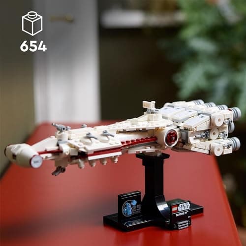 LEGO Star Wars Tantive IV, Vaisseau Spatial à Collectionner, Set de Construction Créatif pour Adultes, Véhicule Mythique, Idée Cadeau d’Anniversaire pour Fans de la Saga 75376