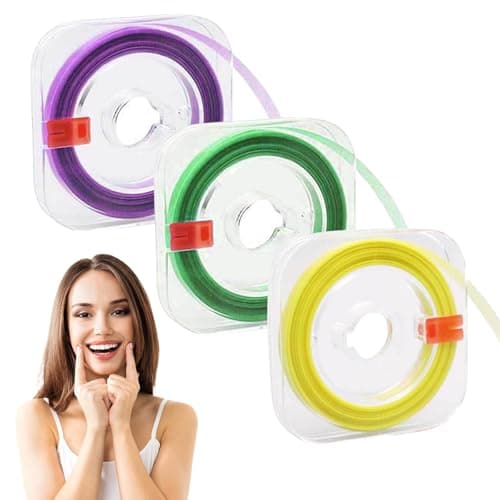 Zimoer Papier abrasif dentaire, 3 bandes de polissage dentaire, taille des grains 20/30/50 μm, papier abrasif pour les espaces interdentaires, outils de ponçage interdentaires pour le polissage des