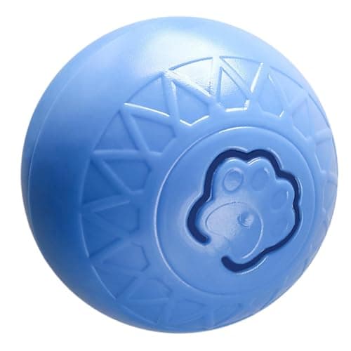 Balle pour chien – Jouet interactif coloré pour chien, jouet interactif pour chien, balle pour chien, balles de tennis pour chiens, extérieur, maison, grand chien