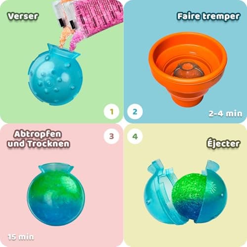 Epheauro Kit de Balle Rebondissante pour Enfants de 8 Ans et Plus – Jouet Expérimental Scientifique Amusant – Kit de Bricolage Éducatif