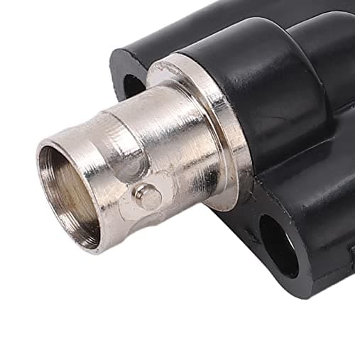 Lot de 2 Connecteurs Femelles Bnc à La Borne de Liaison, Connecteur Répartiteur Coaxial RF Femelle Double Banane 4 MM pour Équipement Électronique, Équipement Industriel