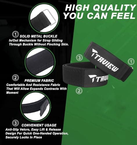 TAVIEW Bandes d'occlusion pour Femmes, renforcement des Fesses et des Hanches, Bandes de Restriction du Flux sanguin, Paquets BFR, Meilleures Bandes de résistance en Tissu pour l'entraînement des