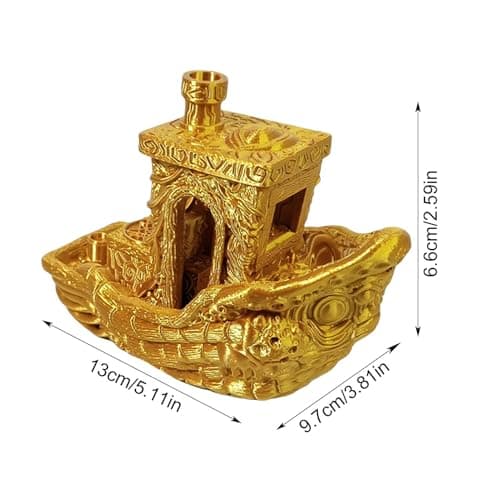 Générique Modèle de Bateau Miniature, décor de Bateau d'impression 3D | Modèle de Bateau Miniature - Modèle de Bateau de décoration Artisanale, Jouet Amusant pour et Adultes, décoration de la Maison