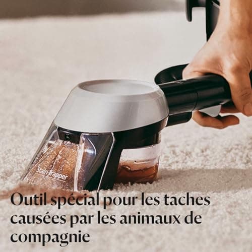 BISSELL SpotClean Pet Pro, Shampouineuse Canapé, Moteur Puissant de 750W, Idéal pour les Propriétaires d'Animaux, Nettoyeur pour Tapis, Moquettes, Meubles, Tissus, Voiture & Plus Encore, 15585