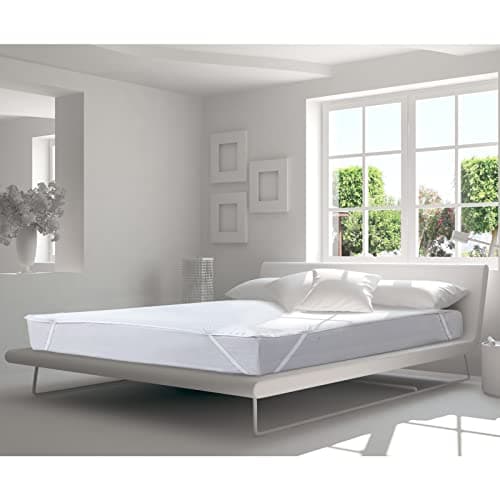 Bedecor Lot de 2 Protège Matelas 140x200 cm,Oeko-TEX Certifié, Alèse Imperméable en Coton Respirant avec 4 Coins Elastiques