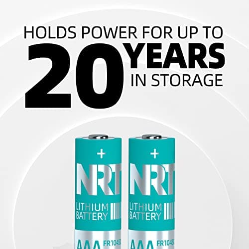 NRT AAA Batteries 10 Pack Triple A 1.5V 1200mAh Longer Lasting Power AAA Lithium Batteries, Non-Rechargeable (Lithium AAA-10 Unité)
