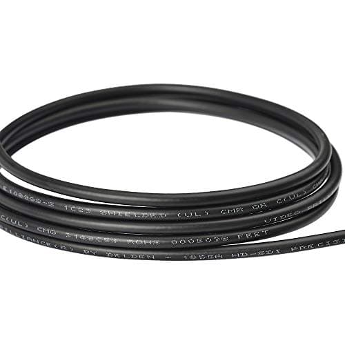 Superbat 3G 6G SDI Cable Blackmagic BNC Cable DIN 1.0/2.3 to BNC SDI Cable 100cm (Belden 1855A) for Blackmagic BMCC/BMPCC Video Assist 4K Transmissions HyperDeck Cameras 2-Pack