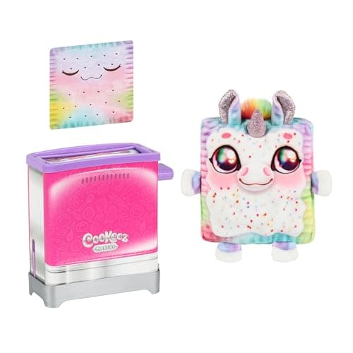 Cookeez Makery Toasty TREATZ Grille-Pain Toasty Treatz avec Peluche parfumée. Prépare Une Peluche Surprise Douce et Moelleuse. Fais Griller Ton Toast et découvre Une Peluche Surprise !