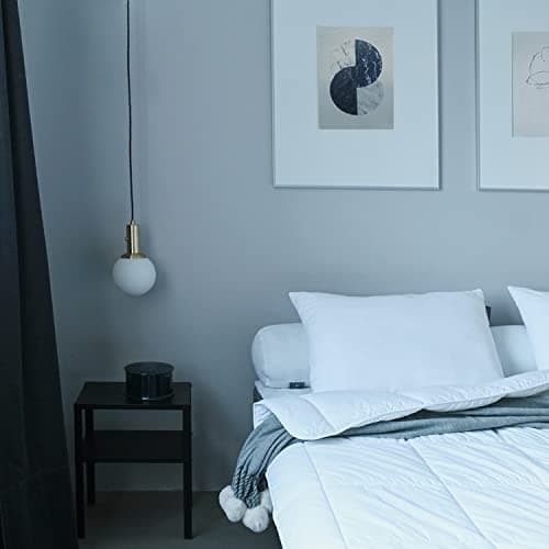 FAM Home Traversin 140 cm 1 pcs - Oreiller Traversin 21 x 140 - Polochon 140 cm pour 2 Personnes Orthopédique Respirant Lavable Fibres Creuses en Polyester Recyclé qualité hôtelière Douce