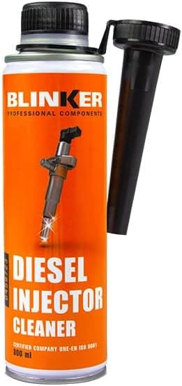 Nettoyant DIesel additif professionnel pour traitement décrassage des Injecteurs Diesel sans démontage Blinker, 300 ml