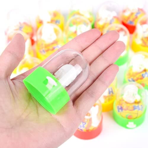 Herefun 16 Pcs Mini Finger Basketball Jeu de tir, Jeu de Basket-Ball de Table en Plastique Jeux de Doigts, Jouet Fête Remplissage de Sac d'anniversaire pour Enfant