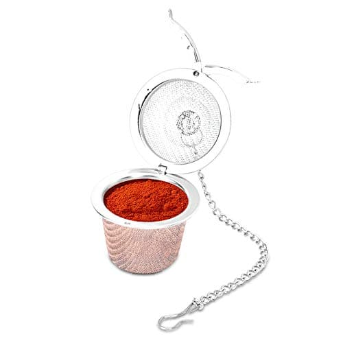 Infuseur à thé 8,5cm, Infuseur Thé en Acier Inoxydable,Tasse Infuseur À Thé, boule à thé filtre à thé passoire à thé en acier inoxydable pour infuser le thé en vrac, les épices, tasses et théières