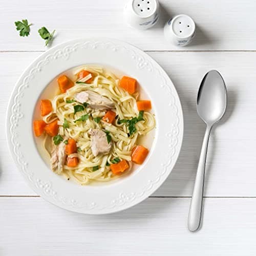 Cuillere a Cafe, Petite Cuillère en Acier Inoxydable Funnydin 36 pièces, 5,9", va au Lave-vaisselle, Cuillere,Cuillère à café, Cuillère à thé pour la cuisine.