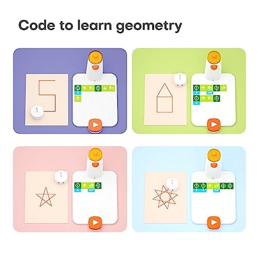 MatataStudio Coding Set Pro Jouet Robot Programmable pour Enfants de 4+ Robot de Codage Électronique Kit Robotique DIY pour Débutant Apprenez Programmation avec Jeux Jouet Éducatif Cadeaux de Rentrée