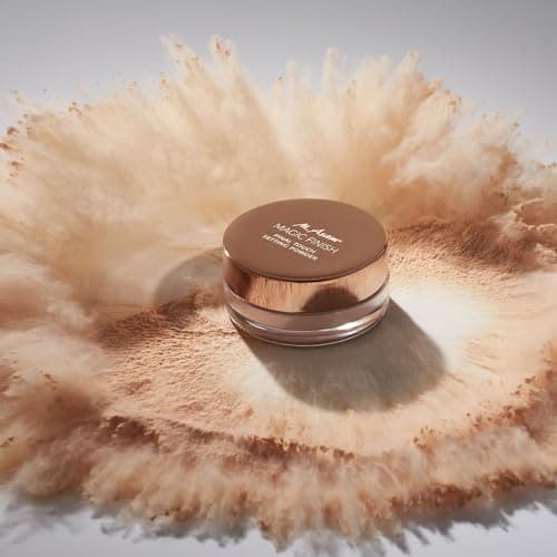 M. Asam Magic Finish Setting Powder Final Touch Bare Skin (15g) - Poudre Libre Fixatrice Perfectionnante Pour Un Maquillage Parfait, Avec Acide Hyaluronique, Make Up à la Texture Légère