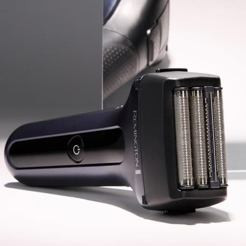 Remington Rasoir à grille électrique F7 (3 grilles flexibles de rasage pour poils longs et courts, rasage rapide et doux, humide et sec, 100% étanche, tondeuse précision, batterie lithium) F7000