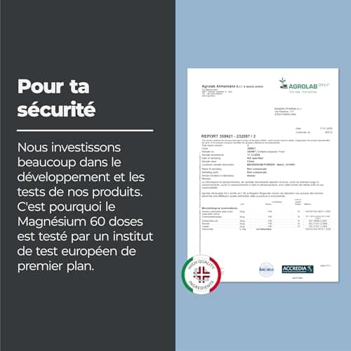 Bandini® MAGNÉSIUM en Poudre 300g | Source de Citrate de Magnesium | Réduction du Stress, Fatigue et Anxiété | Favorise la digestion, soutient os, muscles et memoire | Mag Pure 100% Vegan Sans OGM