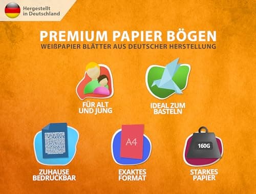Lot de 50 feuilles de papier à dessin blanc A4 160 g blanc pur de qualité supérieure Format A4 21 x 29,7 cm Papier à dessin épais non imprimé pour université, photographie, présentations, travaux