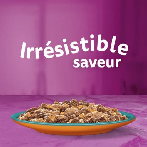 WHISKAS Repas pour Chat - 84 Sachets Fraîcheur de 85g - Pâtée pour Chat Adulte en Gelée - Duo Terre & Mer (4 Variétés) - Nourriture Humide Complète & Equilibrée, 84x85g